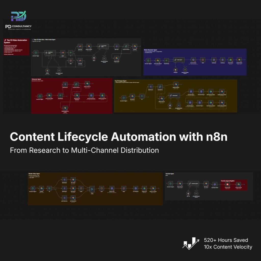 content lifecycle automation with n8n pd consultancy